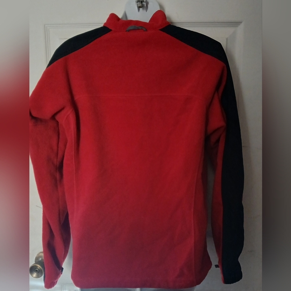 Columbia Sportswear Interchange Core Women's Red/Black Medium Fleece Jacket. - Picture 9 of 13
